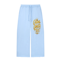 Women’s Wide Leg Raw Edge Sweatpants