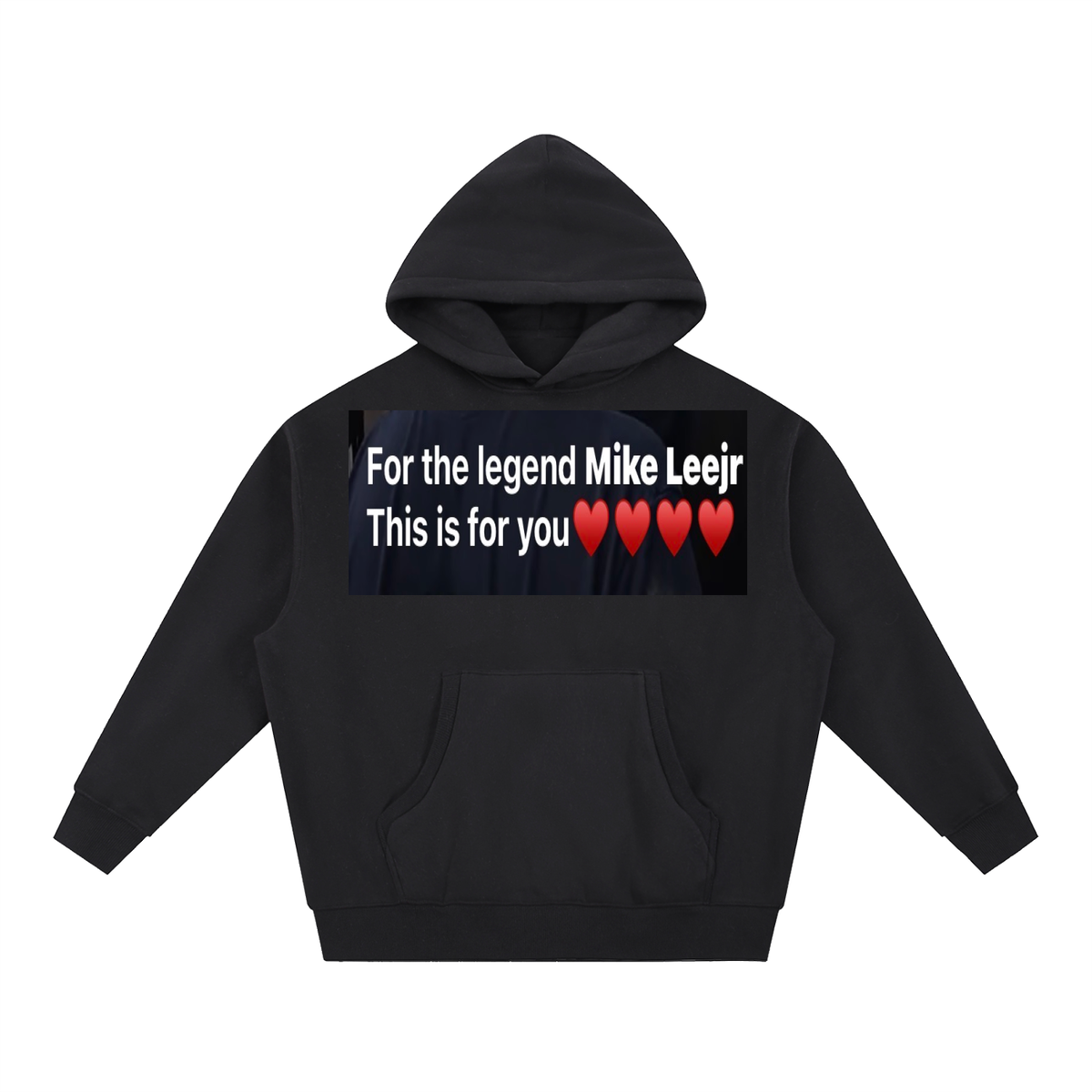 Essential Oversized Boxy Fit Fleece Hoodie