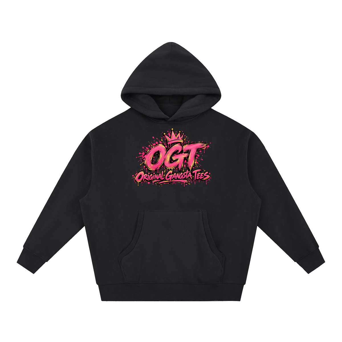Essential Oversized Boxy Fit Fleece Hoodie