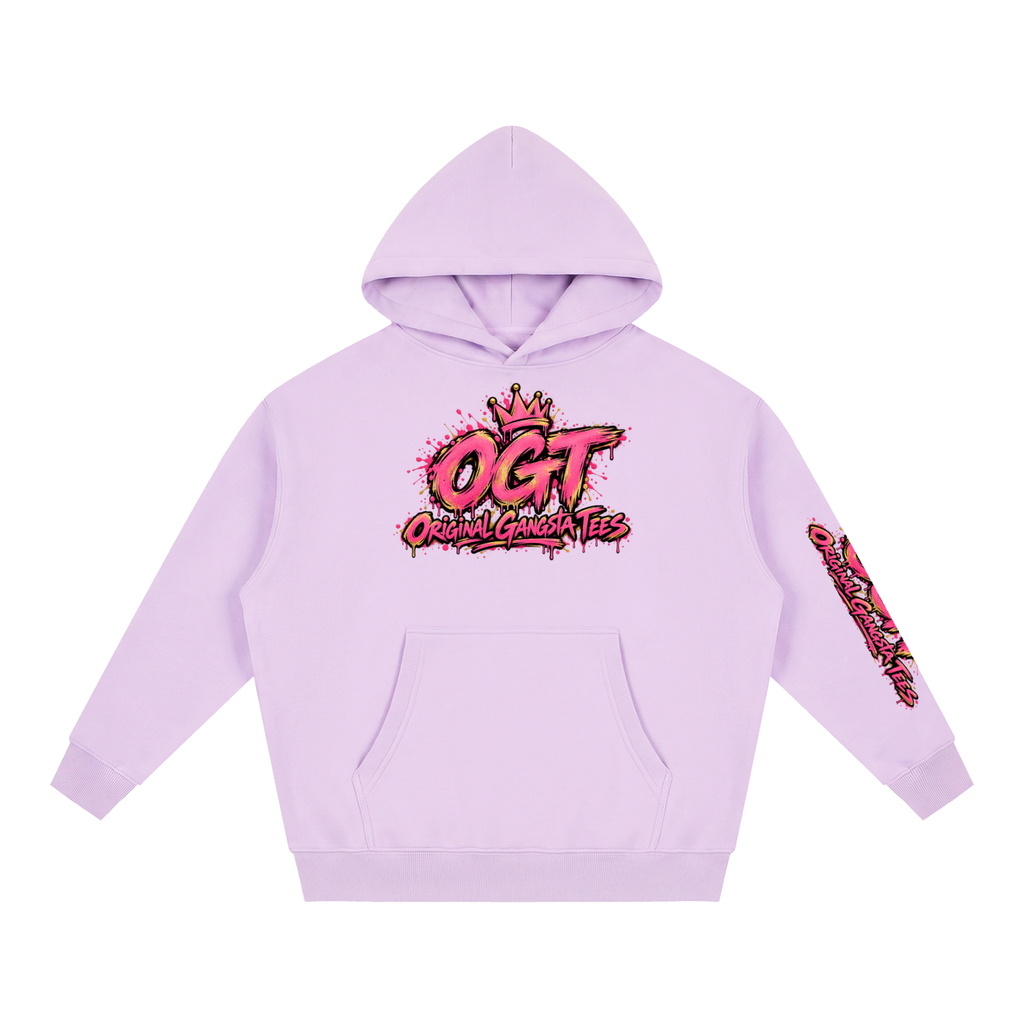 Essential Oversized Boxy Fit Fleece Hoodie