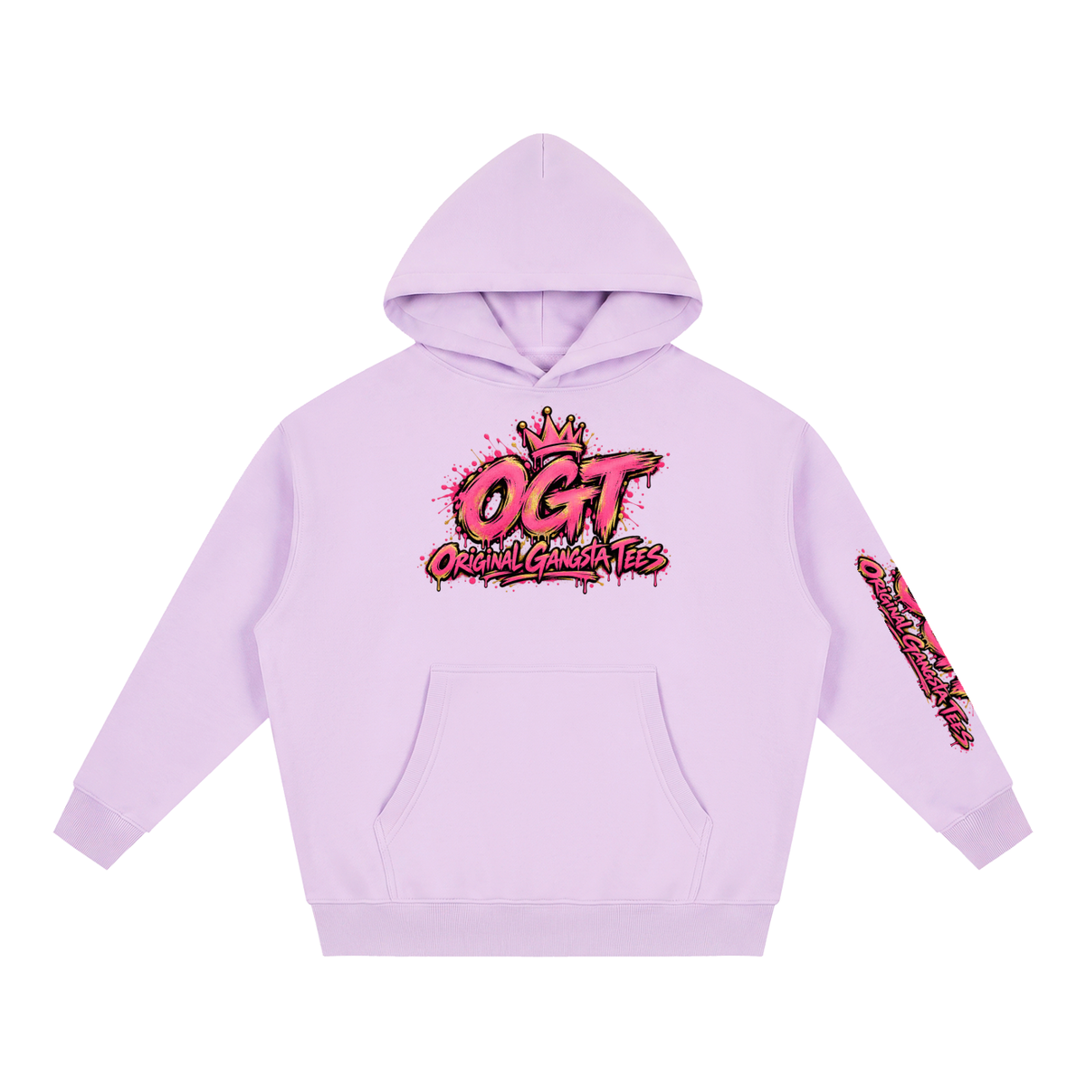 Essential Oversized Boxy Fit Fleece Hoodie