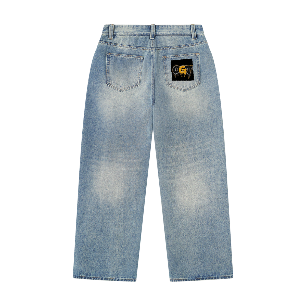 Men’s Vintage Wash Denim Jeans