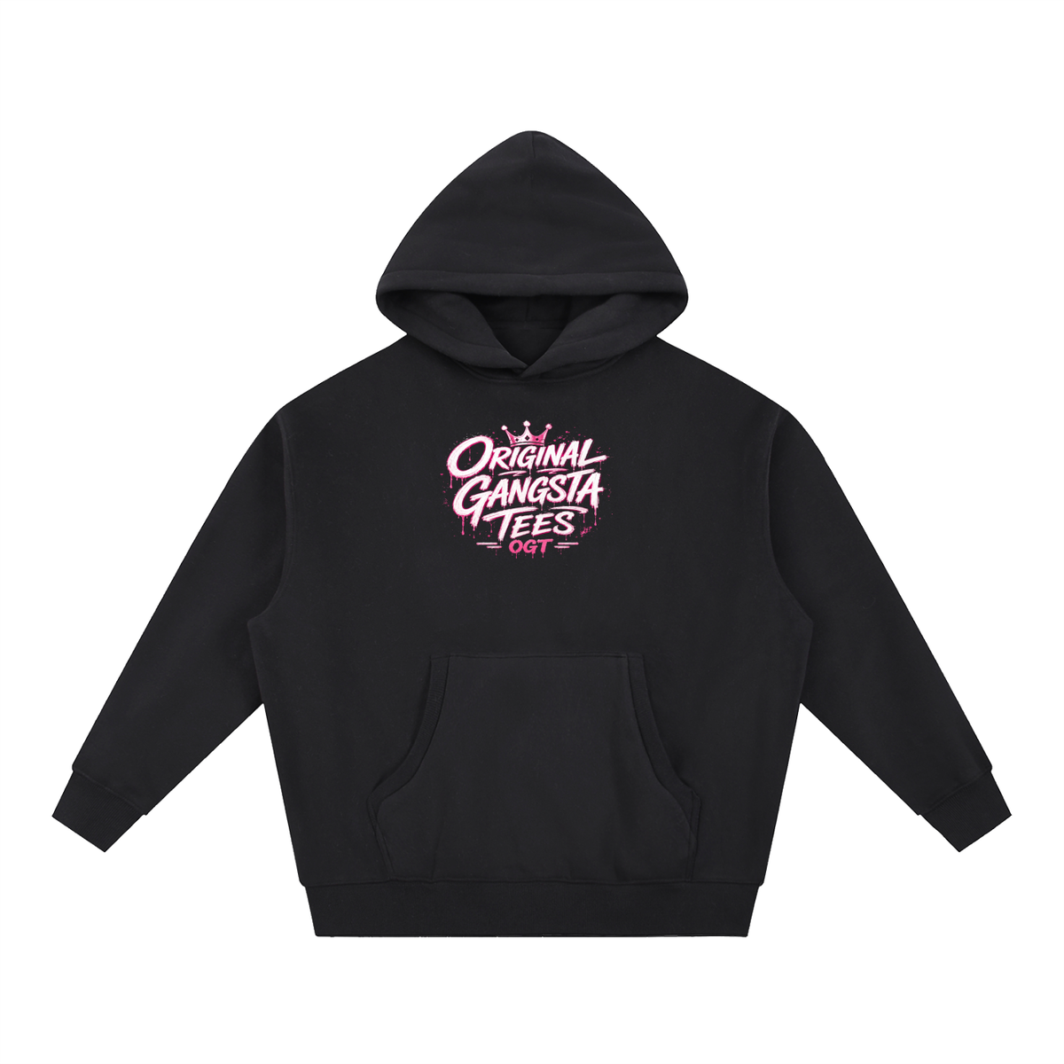 Essential Oversized Boxy Fit Fleece Hoodie