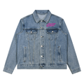 Unisex Vintage Wash Denim Jacket