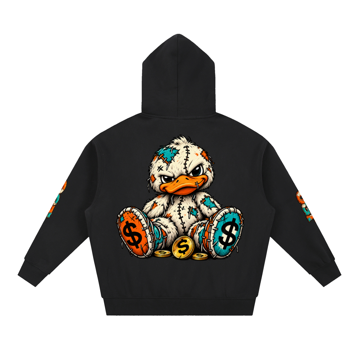 Essential Oversized Boxy Fit Fleece Hoodie