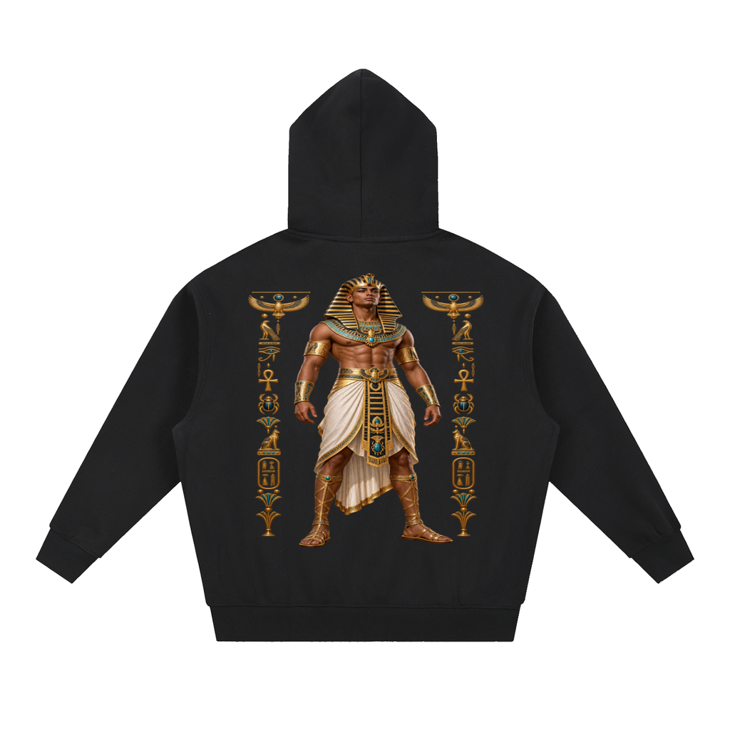Essential Oversized Boxy Fit Fleece Hoodie