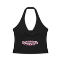 Women’s Ruched Halter Yoga Tank Top